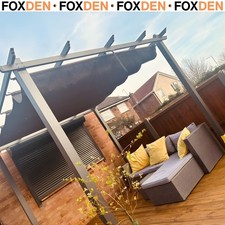 Large Metal Pergola Gazebo