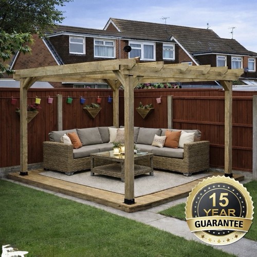 Wooden pergola kit gazebo - kit,