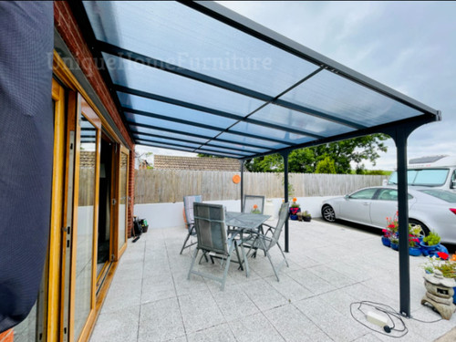 Wall mounted pergola outdoor - mounted,