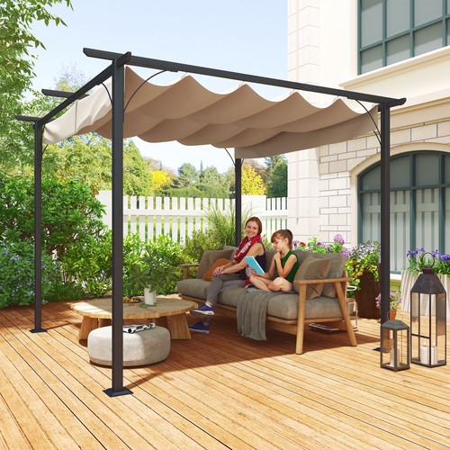 Outsunny 3x3m outdoor pergola - outsunny,