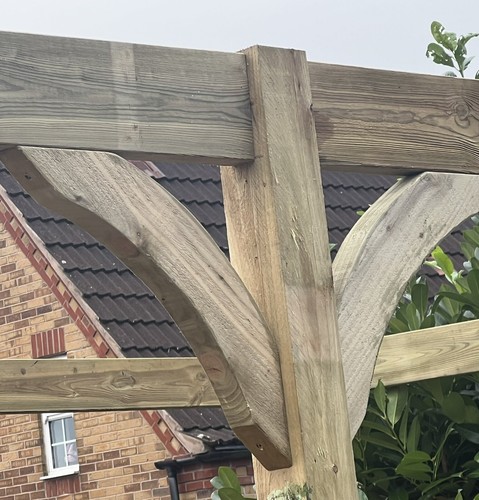 X wooden tanalised - 🔥,