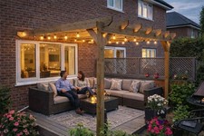 LEAN TO PERGOLA - SHELTER -