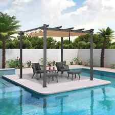 Aluminium Pergola Grey 3x4m