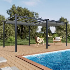 Heavy Duty Metal Pergola with