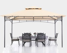 Large 3x3 Metal Gazebo Canopy