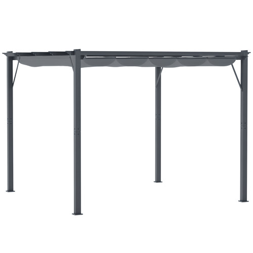 Outsunny 3x3 pergola gazebo - outsunny,