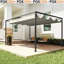 3x2m Metal Pergola Gazebo with